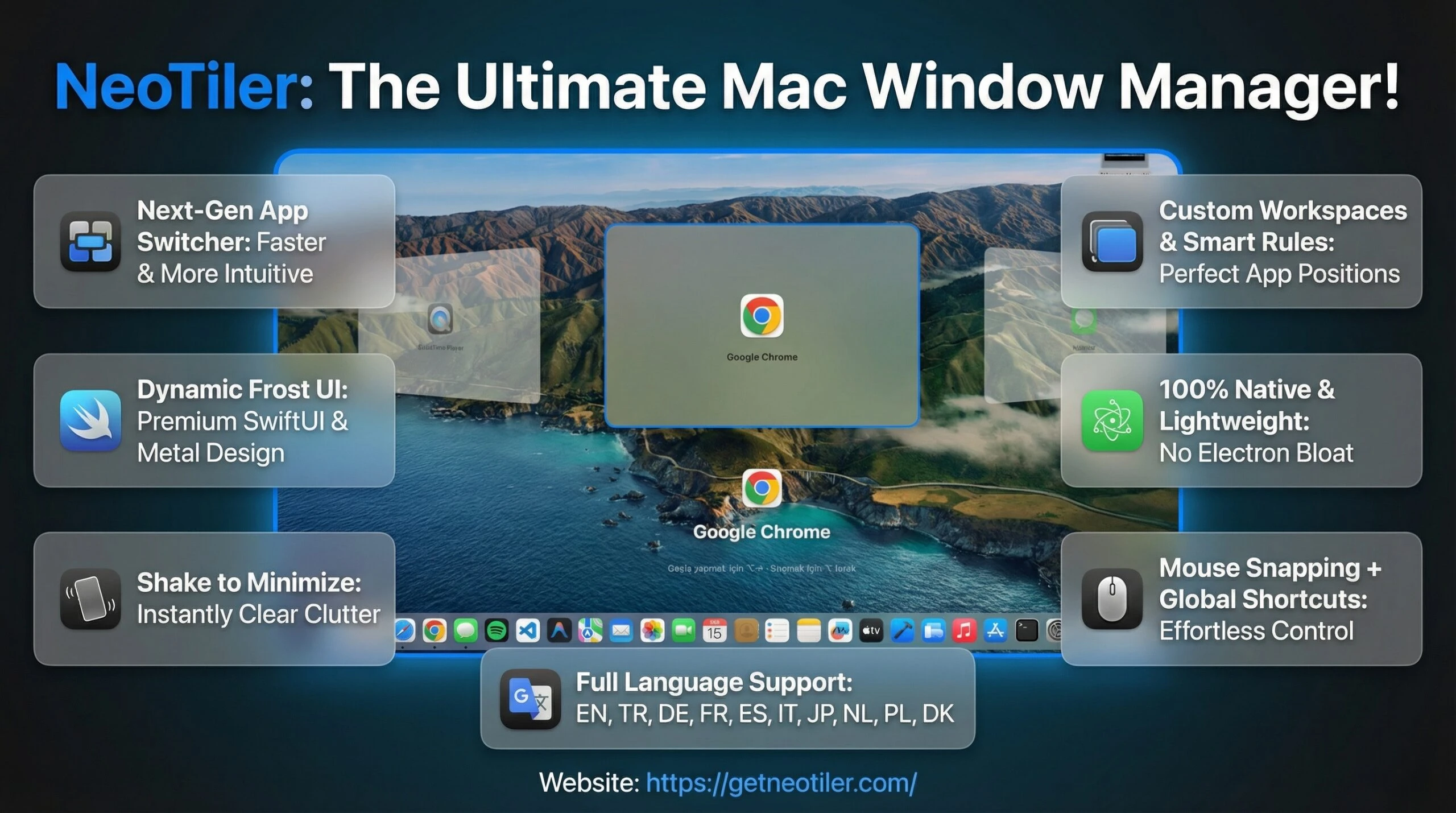 How to organize a 34-inch ultrawide on macOS?